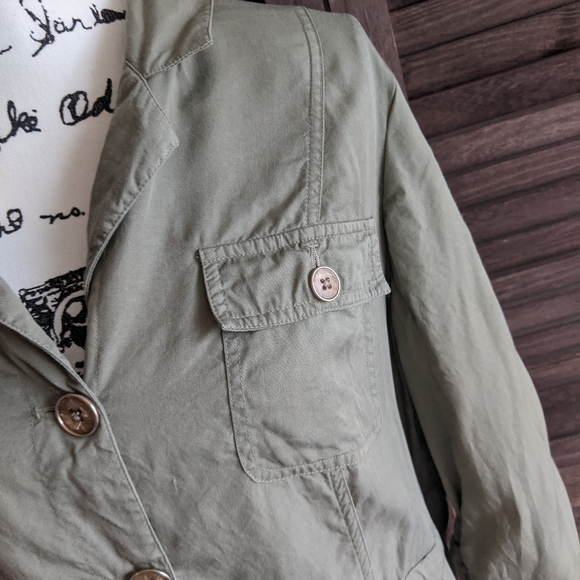 Chico's Embroidered Spring Jacket - Picture 12 of 16